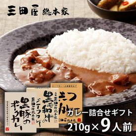 内祝い 内祝 お返し メーカー直送 送料無料 惣菜 ギフト カレー 3種 計9人前 セット 詰め合わせ 三田屋総本家 LS 出産内祝い 結婚内祝い 結婚祝い 出産祝い 引き出物 香典返し 快気祝い お祝い返し 引越し 挨拶 お礼 母の日 プレゼント ははの日 【代引不可】