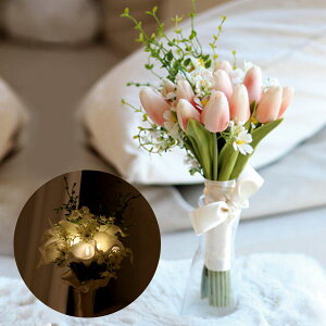 内祝い お返し 送料無料 インテリア 雑貨 ギフト 照明 ライト 卓上 ロマンティックブーケLED 花束 おしゃれ かわいい 女性 電池 出産内祝い 結婚内祝い 結婚祝い 出産祝い 引き出物 香典返し