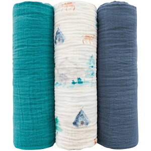 内祝い お返し 送料無料 ベビー用品 ギフト ベビー服 スワドルデザインズ モスリンブランケット 3枚 おくるみ セット 詰め合わせ 赤ちゃん 寝具 こども 新生児 出産内祝い 結婚内祝い 結婚祝