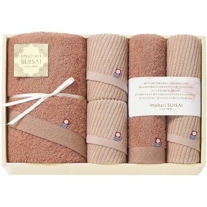 内祝い お返し 送料無料 今治タオル ギフト バスタオル フェイスタオル セット 詰め合わせ いまばり粋彩 SUISAI 愛媛今治 綿 ブラウン 吸水 日本製 出産内祝い 結婚内祝い 結婚祝い 出産祝い