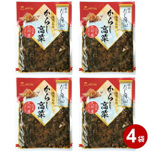【メール便】 送料無料 和風惣菜 漬物 九州 三池高菜 からし高菜 唐辛子 高菜 100g 4袋 セット 高菜漬け 詰め合わせ ご飯のお供 ごはんのとも おにぎり 焼飯 チャーハン おかず 弁当 おつまみ