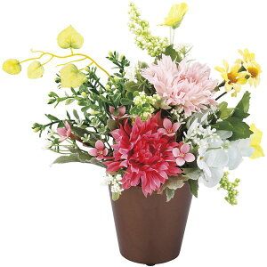 内祝い お返し 花 造花 ギフト アーティフィシャルフラワー 供花 睦み ピンク SC触媒加工 お供え 御供 鉢植 仏壇用 仏前 仏具 お悔やみ 法要 出産内祝い 結婚内祝い 結婚祝い 出産祝い 引き出