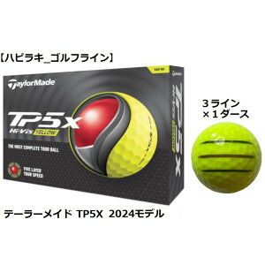 �e�[���[���C�h TaylorMade TP5 TP5X �S���t�{�[�� GOLF BALL 2024�N���f�� �� �C�G���[ ���C������ �R���y �i�i �v���[���g ���܂� �{�[���}�[�J�[