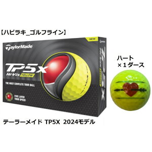 �e�[���[���C�h TaylorMade TP5 TP5X �S���t�{�[�� GOLF BALL 2024�N���f�� �� �C�G���[ ���C������ �R���y �i�i �v���[���g ���܂� �{�[���}�[�J�[