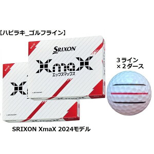 _bv DUNLOP XN\ SRIXON GbNX}bNX XmaX St{[ GOLF BALL 2024Nf  zCg C Ry ii v[g ܂ {[}[J[