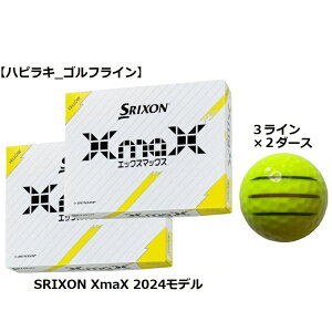 _bv DUNLOP XN\ SRIXON GbNX}bNX XmaX St{[ GOLF BALL 2024Nf  CG[ C Ry ii v[g ܂ {[}[J[