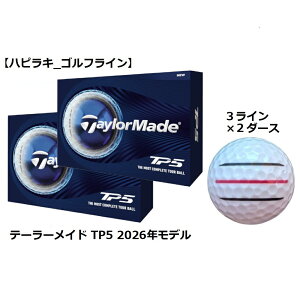 �e�[���[���C�h TaylorMade TP5 TP5X �S���t�{�[�� GOLF BALL 2026�N���f�� �� �z���C�g ���C������ �R���y �i�i �v���[���g ���܂� �{�[���}�[�J�[