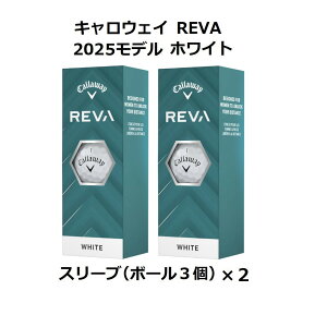 LEFC Callaway REVA fB[X St{[ GOLF BALL 2025Nf _[X 2X[u  zCg sN PINK ܂ {[}[J[