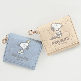 【ポイント10倍】スヌーピー 三つ折BOX財布