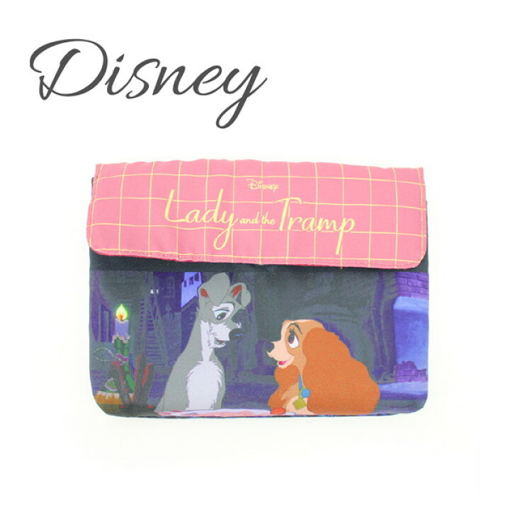 楽天市場 ゆうパケット可 ディズニー わんわん物語 レディ トランプ ポーチ 御朱印帳 通帳 グッズ マルチポーチ Lady And The Toramp Sa 2 M便 1 1 キャラクターランド はなはな