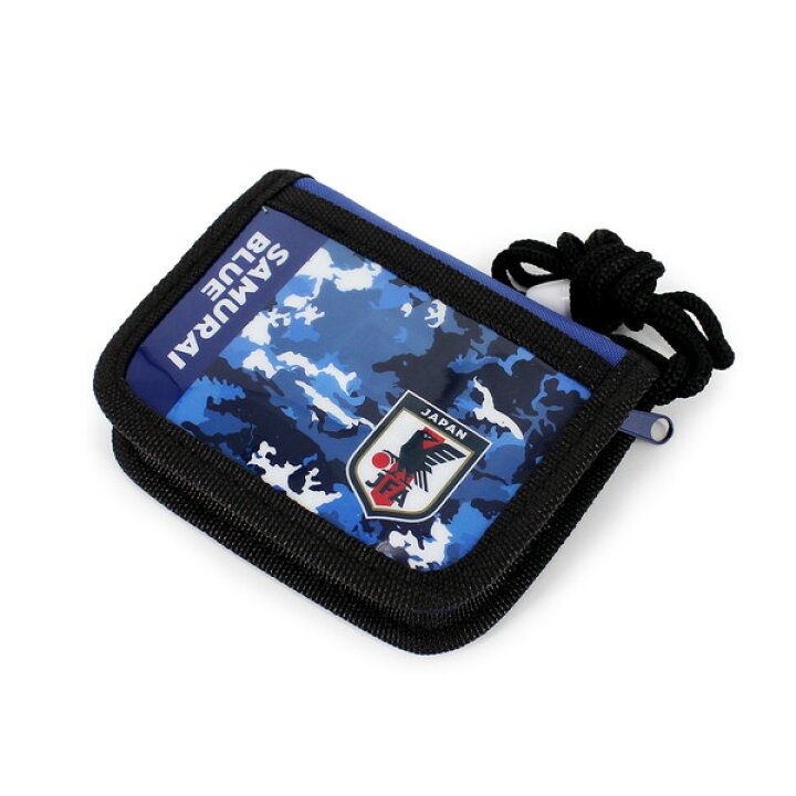 楽天市場 ゆうパケット可 サッカー日本代表 サムライブルー Rfウォレット Blue サッカー 日本代表 侍ジャパン 侍ブルー 財布 男の子 Jfa 013 M便 1 4 キャラクターランド はなはな