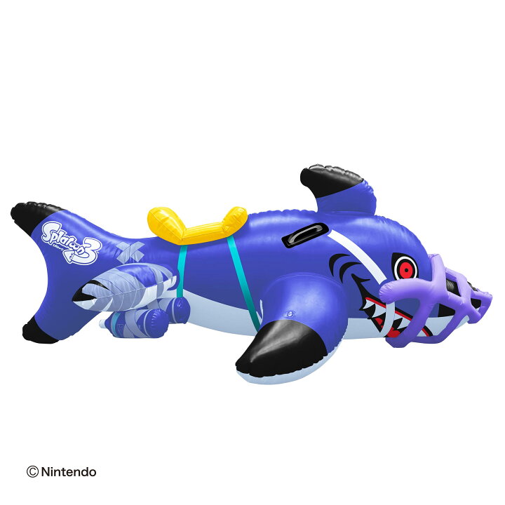 楽天市場】スプラトゥーン3 サメライド フロート 浮き輪 プール 水遊び 