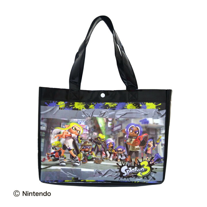 楽天市場】スプラトゥーン3 ビーチトートバッグ プールバッグ 水泳 海 