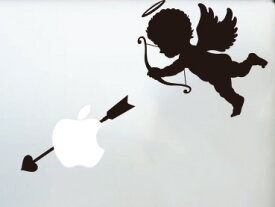 エンジェル 天使　パソコン　シール　アップル　MacBookAir　 ステッカー