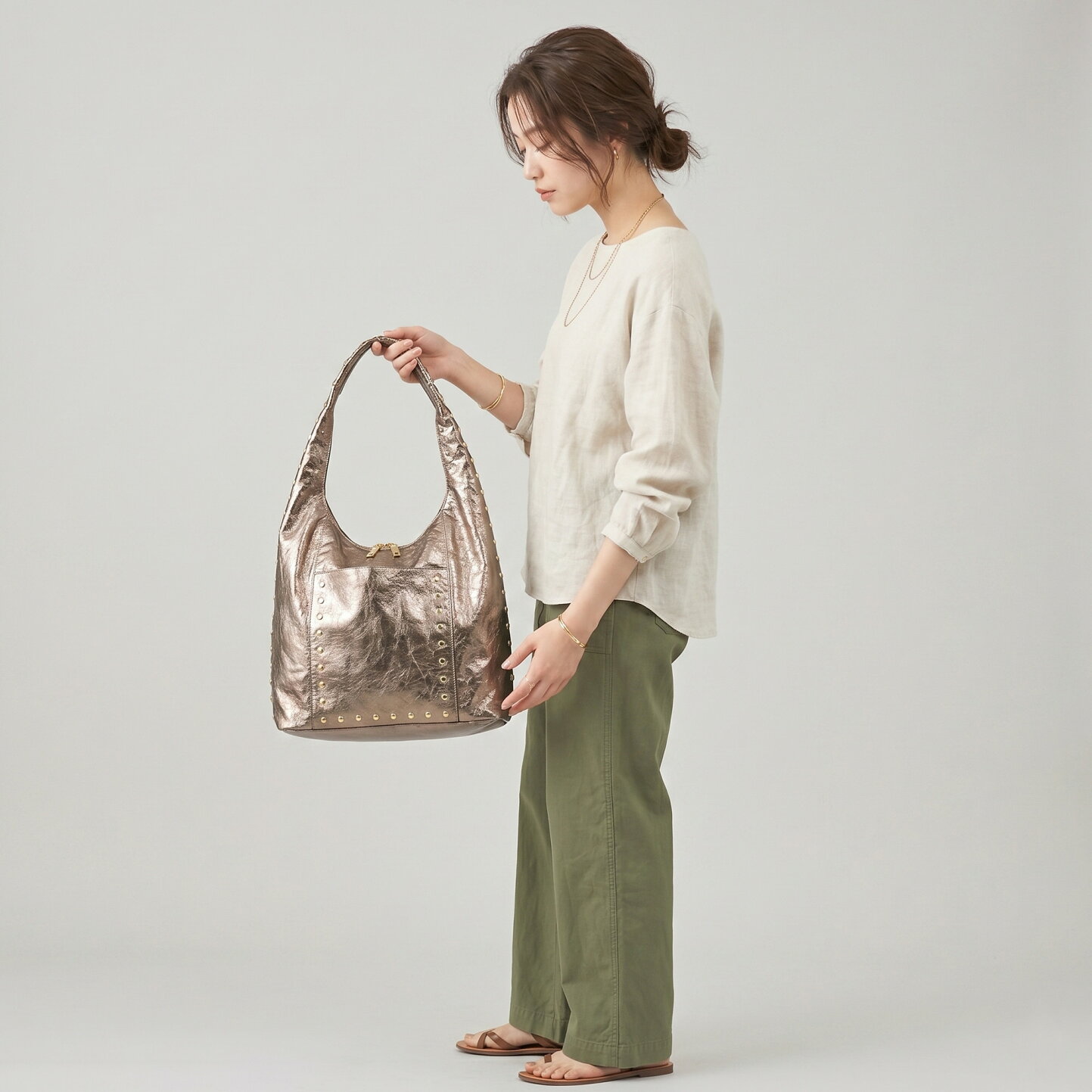 ANTONELLO MASI Ravi Mine ハンドバッグ