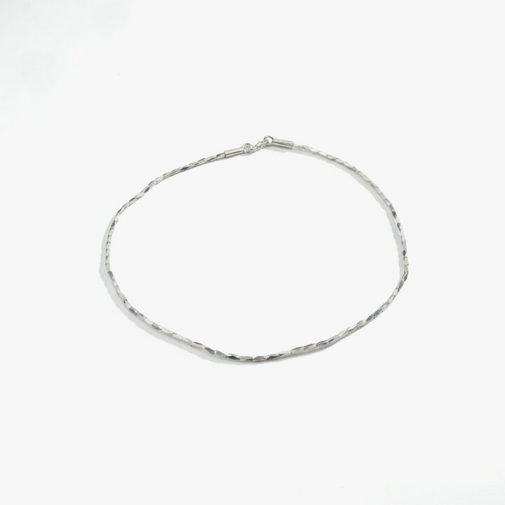 楽天市場】カレンシルバー SILVER CUT BEADS NECKLESS 40cm ビーズ 