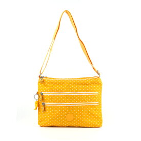 KIPLING キプリング KI3066 M67 ALVAR SOFT DOT YELLOW アルバー ソフトドットイエロー 水玉 ドット 黄色 ショルダー バッグ 斜め掛け 定番