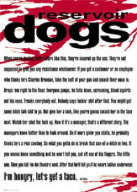 【送料無料】 映画 ポスター レザボアドッグス RESERVOIR DOGS　レザボア・ドッグス　クエンティン・タランティーノ　通販　楽天　販売　グッズ　アメリカ