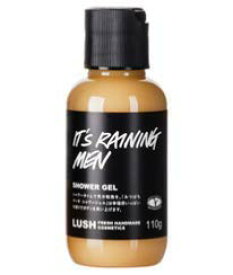 LUSH ラッシュ みつばちマーチ シャワージェル It's Raining Men 甘い香り 浴用化粧品 ボディソープ 自然派化粧品 天然成分 ベルガモット ハチミツ (110g)