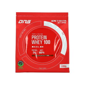 DNS ホエイプロテイン ホエイ100 プレミアムチョコレート風味 1050g (約30回分) 水で飲める プロテイン WPC ホエイたんぱく質 筋トレ 1 袋