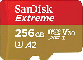 SanDisk 【 サンディスク 正規品 】 microSD 256GB UHS-I U3 V30 書込最大130MB/s Full HD & 4K SanDisk Extreme SDSQXAV-256G-GH3MA 新パッケージ