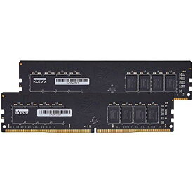 KLEVV デスクトップPC用 メモリ DDR4 2666 PC4-21300 8GB x 2枚 16GB キット 288pin SK hynix製 メモリチップ 採用 KD48GU881-26N190D