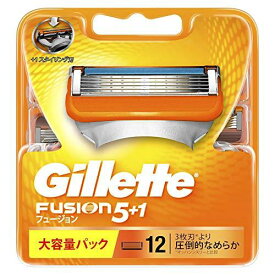 ジレット フュージョン5+1 マニュアル 髭剃り 替刃 単品 替刃12個入