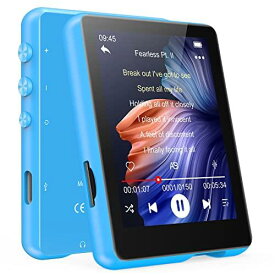 32GB MP3プレーヤー MECHEN Bluetooth 5.3 デジタルオーディオプレーヤー 超軽量 ミニ音楽プレーヤー スピーカー内蔵 2.4インチタッチスクリーン FMラジオ・ダイレクト録音・電子ブック・動画・写真閲覧等の機能搭載 Micro SDカード対応 TELEC認証済み 操作簡単 日本語説明書