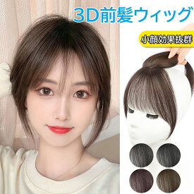 3D前髪ウィッグ 部分ウィッグ ポイントウィッグ 人毛 増毛 エクステ かつら ミセス 高品質 快適 自然 薄毛 ボリューム ブラック ブラウン ファッションウィッグ 小顔効果抜群 コスプレ 前髪 シースルーバング イメージチェンジ 女性用かつら