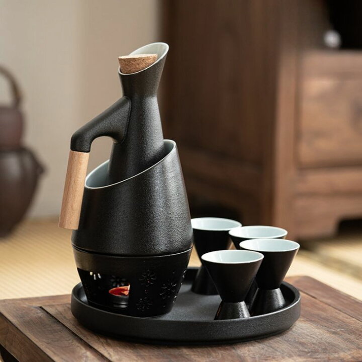 楽天市場】酒器 酒器セット 徳利 熱燗器 熱燗?冷酒の両方できる酒器 