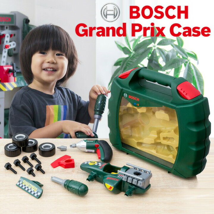 楽天市場】工具セット おもちゃ F-1 組み立て BOSCH ボッシュ 電動 
