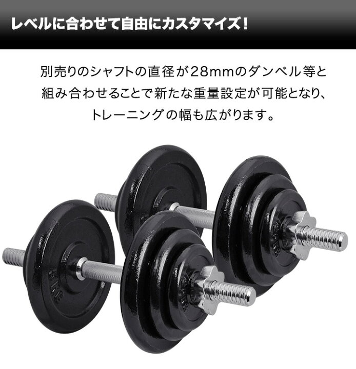 楽天市場】ダンベル バーベル 用 プレート 1.25kg/2.5kg/5kg/10kg/15kg 