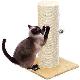 【4,620円→SALE4,180円〜6/11(木)01:59まで】爪とぎ 猫 極太 ポール 直径 20cm 高さ 61.5cm 幅 40.5cm 選べる 麻 綿 縄巻き ねこ つめとぎ ネコ 爪とぎポール 爪研ぎ 爪みがき キャットツリー ミニ 据え置き 猫タワー 猫用品 ●[送料無料]