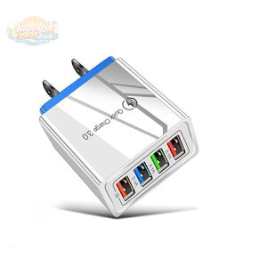 �[�d�� AC�A�_�v�^�[ 4�|�[�g USB�[�d�� �}�� �`���[�W���[ �����[�d �R���Z���g QC3.0 Android �X�}�z 3.1A USB�A�_�v�^