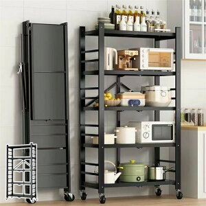 【店内全品8%OFFクーポン】折り畳み ラック キャスター付き 4段 5段 収納ラック 棚 折りたたみ ラック シェルフ オープンラックメタルラック スチール ラック シェルフ ストッパー付き ガーデ