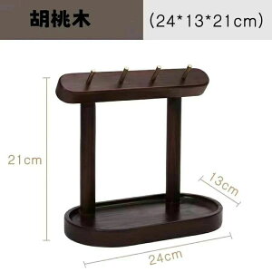 キースタンド 木製 キーフック アクセサリースタンド 鍵ホルダー 鍵入れ 玄関 小物入れ 卓上 収納ボックス 胡桃の木 鍵置き 鍵かけ キーツリー 小物収納 おしゃれ 北欧 高級感 雑貨 キーハン