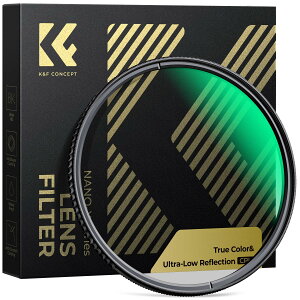 K&F CONCEPT 46mm True Color&ᔽ CPLtB^[ F\ ᔽ0.1% RgXg ˒ ߗ ~ΌtB^[ 28wR[eBO wKX iʐ^ɍœK iNano-Xcelj