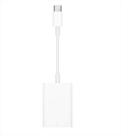 訳あり(外箱なし、新品同様、初期不良対応)アップル純正品　Apple USB-C - SDカードリーダー MUFG2AM/A