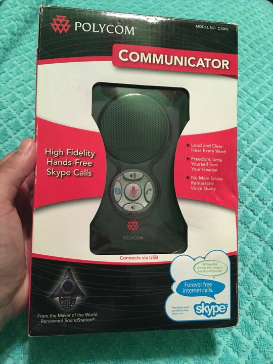 楽天市場】訳あり(外箱なし、本体のみ)Polycom Communicator C100S 