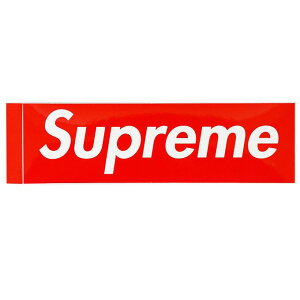 Supreme �V���v���[�� Box Logo �X�e�b�J�[ ���K�i�@1�� �T�C�Y 5.7cm X 19cm