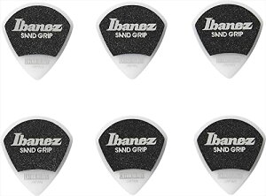 Ibanez 滑り止め素材を使用したピック Grip Wizard Series Sand Grip Pick EXTRA HEAVY 6枚パック ホワイト PPA18XSGWH