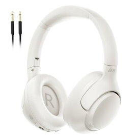 QCY H3 ヘッドホン ワイヤレスヘッドホン ノイズキャンセリング Bluetooth 5.3 ハイレゾ対応(AUX接続時) 43dBまでノイズ低減 有線 無線両用 最大60時間音楽再生 外音取り込み マイク内蔵 ハンズフリー通話 マルチポイント対応
