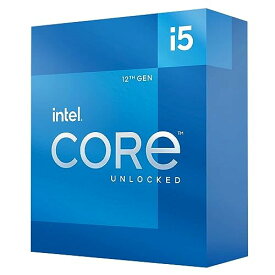 Intel Corei5 プロセッサー 12600K 3.7GHz 最大 4.9GHz 第12世代 LGA 1700 BX8071512600K
