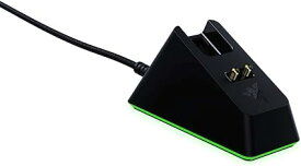 Razer ワイヤレスマウス 充電用ドック Mouse Dock Chroma 滑り止め粘着ソール RazerChroma RGB対応 日本正規代理店保証品 RC30-03050200-R3M1