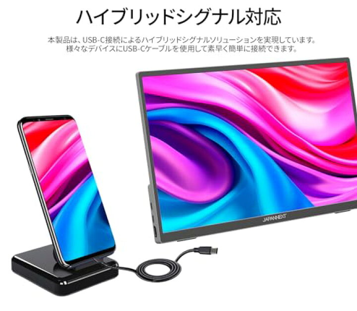 楽天市場】JAPANNEXT 15.6インチ タッチパネル搭載 フルHD(1920x1080 