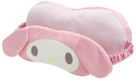 MORIPiLO モリシタ 子供用枕 アイマスク付き サンリオ マイメロディ ピンク 26x10cm 洗える ふんわり ぬいぐるみクッション キャラクターグッズ 4621446