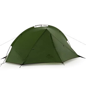 Naturehike公式ショップ ソロテント 軽量テント 1人用 2人用 前室あり 耐水圧4000mm 20D ツーリングテント グランドシード付き コンパクト 3シーズンテント アウトドア キャンプ 登山(ダークグリー