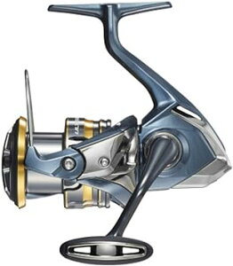 シマノ(SHIMANO) スピニングリール 汎用 アルテグラ 2021 C3000XG ショアエギング シーバス グレー、ブルー