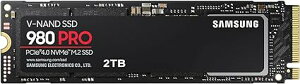 Samsung 980 PRO 2TB PCIe Gen 4.0 x4 (ő]x 7,000MB/b) NVMe M.2 (2280)  SSD MZ-V8P2T0B/EC Kۏؕi