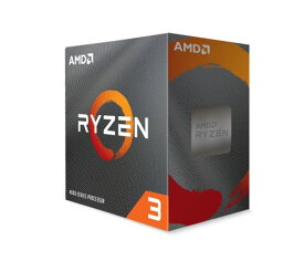 AMD Ryzen 3 4100, with Wraith Stealth Cooler 3.8GHz 4コア / 8スレッド 6MB 65W 3年+1年 国内正規代理店品 100-100000510BOX /EW-1Y
